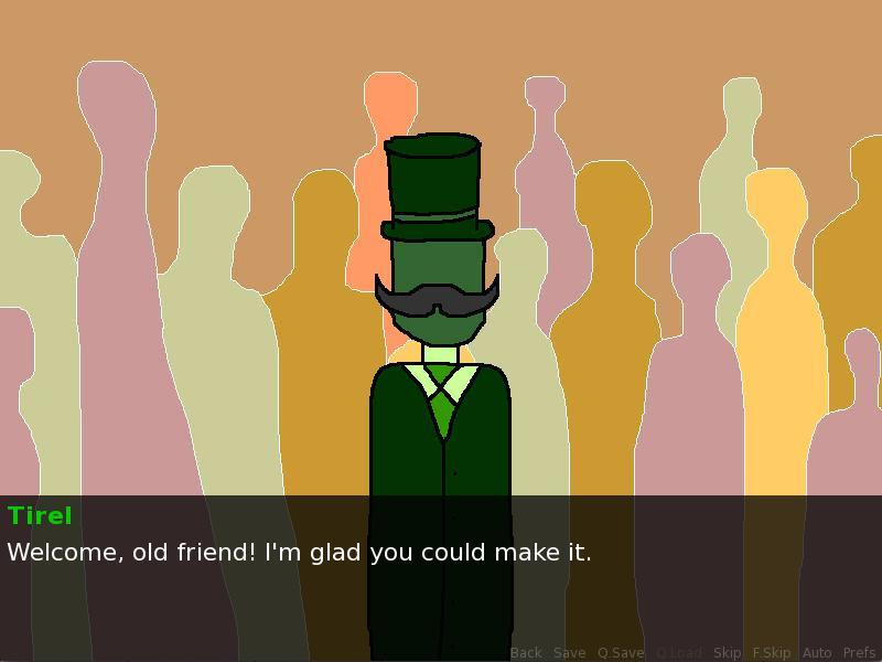 Milling About At Tirel's Party (itch) - кадр 3