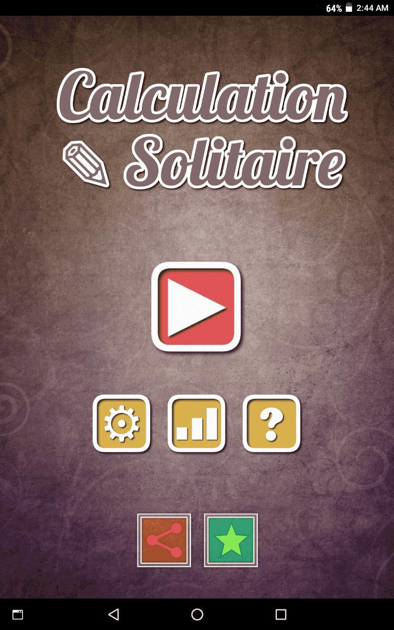 Calculation Solitaire (itch) - кадр 2