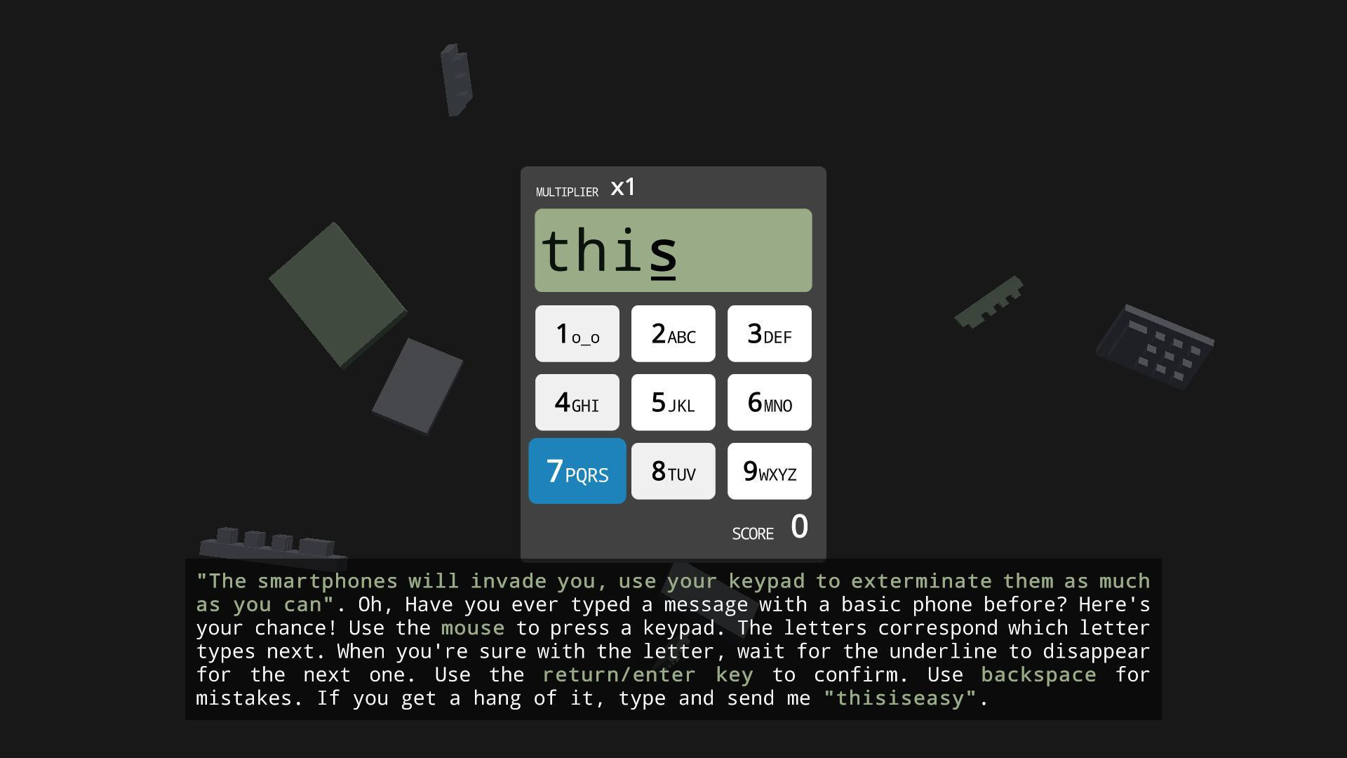 Keypad Invaders (itch) - кадр 5