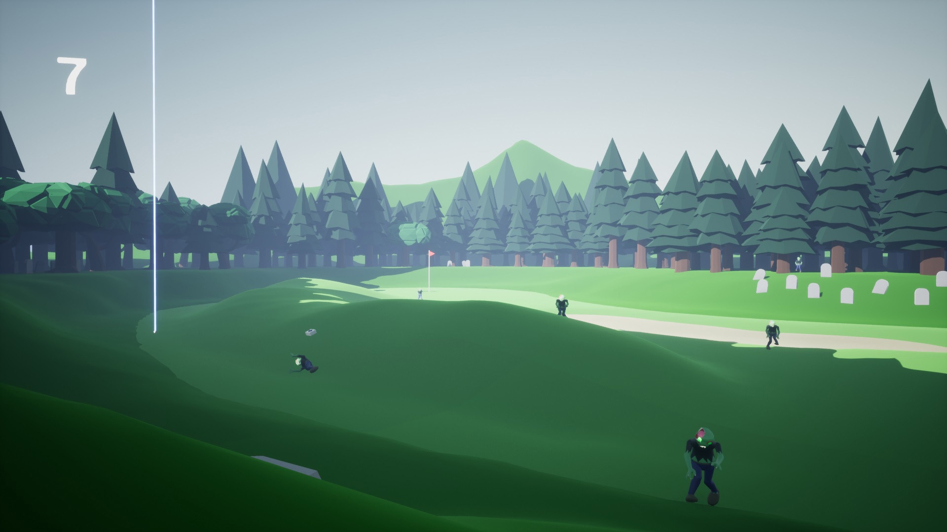 Golfing Dead (itch) - кадр 6