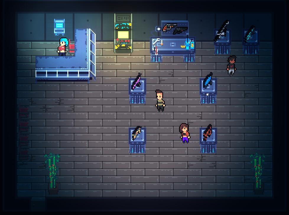Neon Blight Demo 0.1.0.1 (itch) - кадр 6