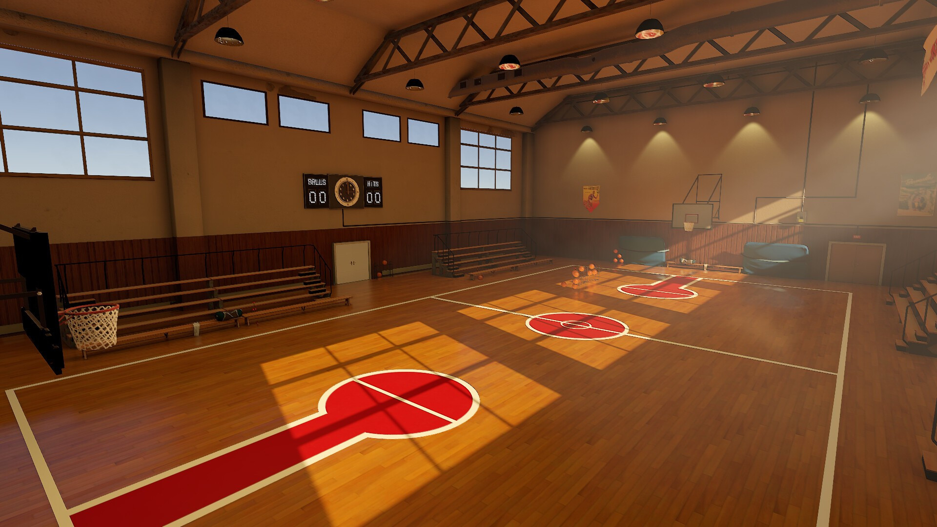 Wheelchair Basketball VR (itch) - кадр 4