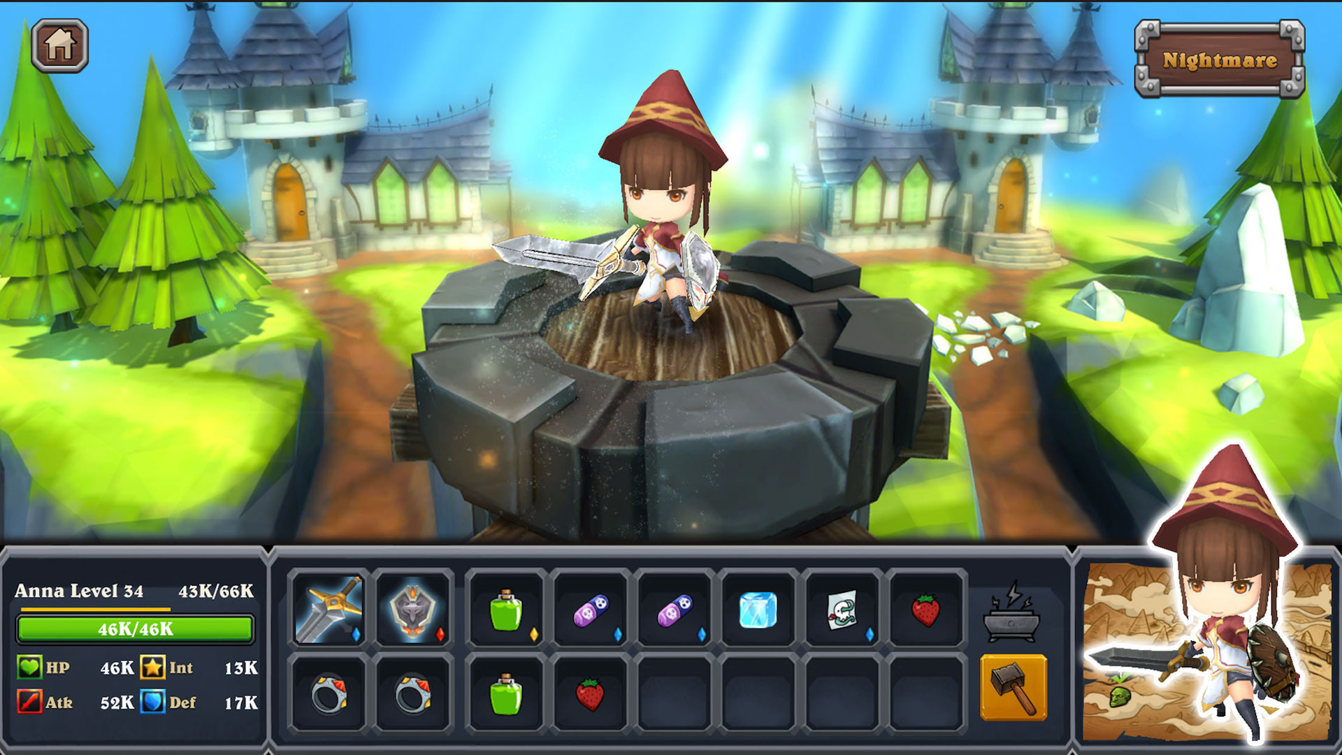 Clumsy Knights: Threats of Dragon - кадр 4