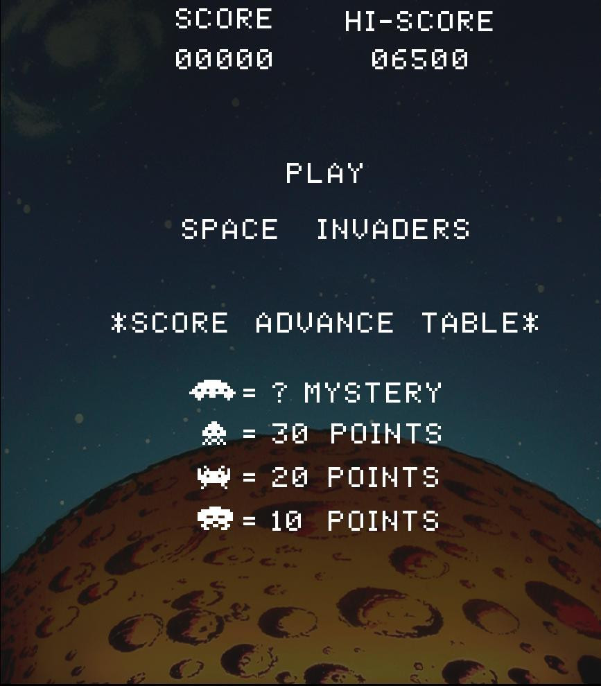 Space Invaders (itch) (simonajones) - кадр 2