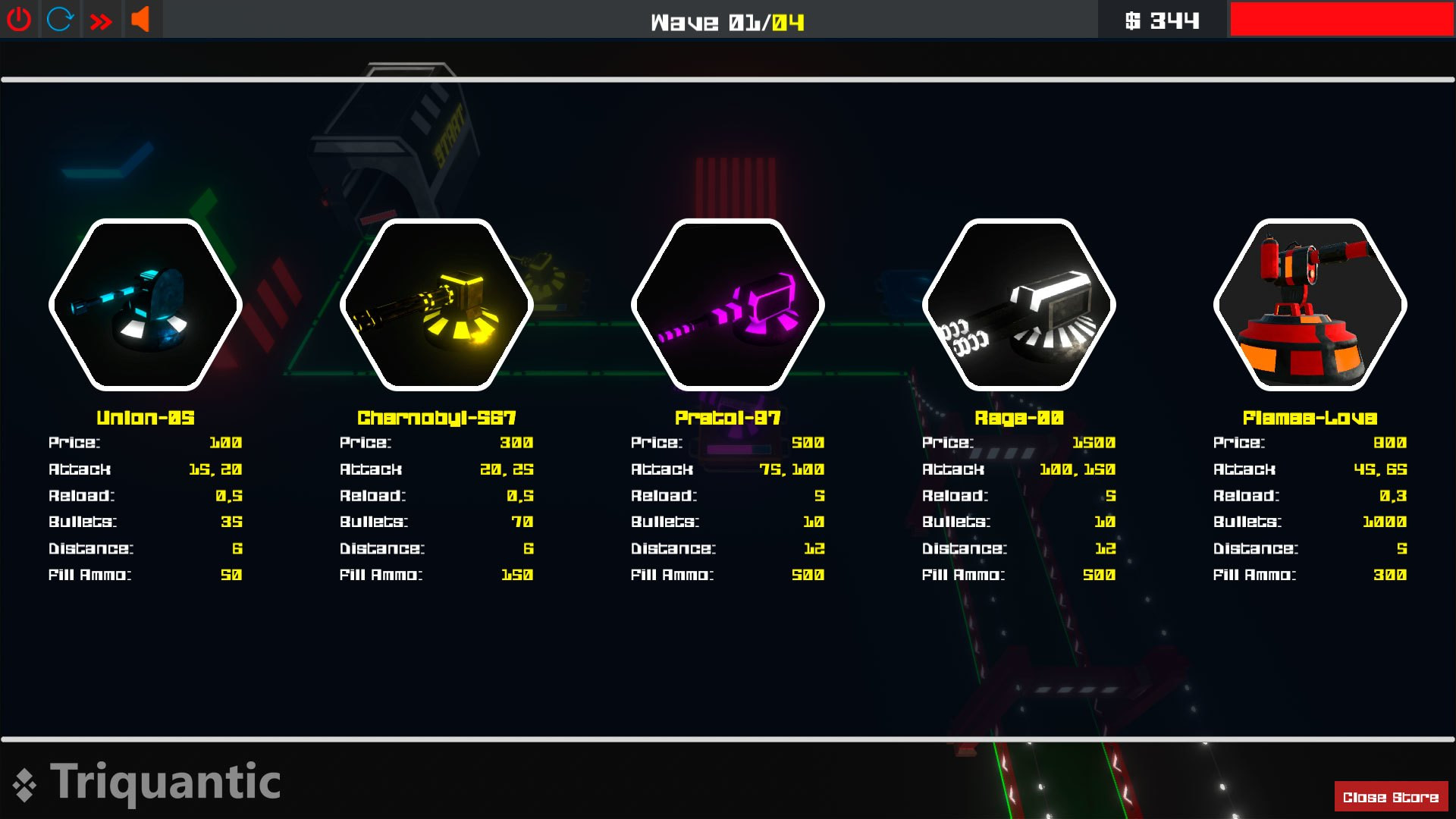 Neon Tower Defense (itch) - кадр 8