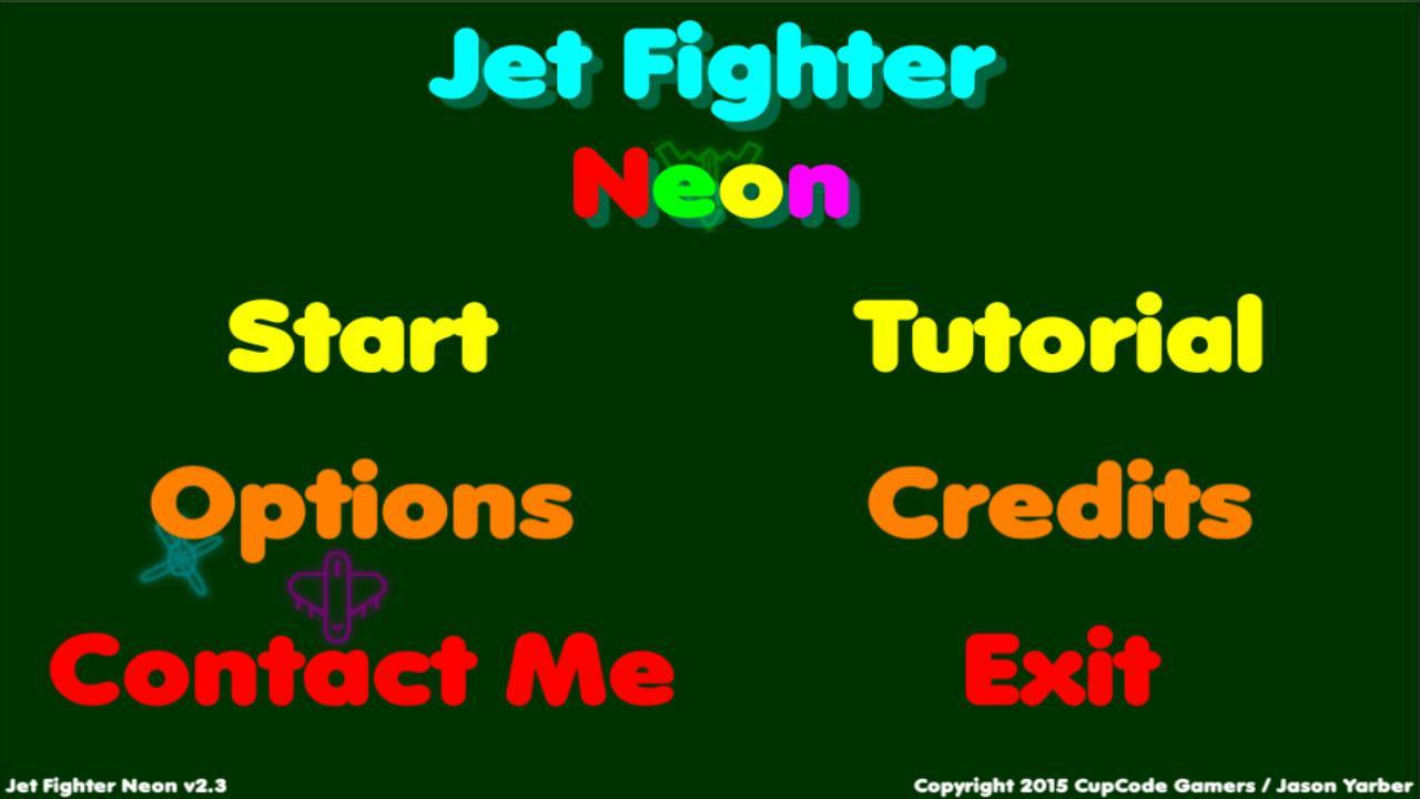 Jet Fighter Neon (itch) - кадр 6