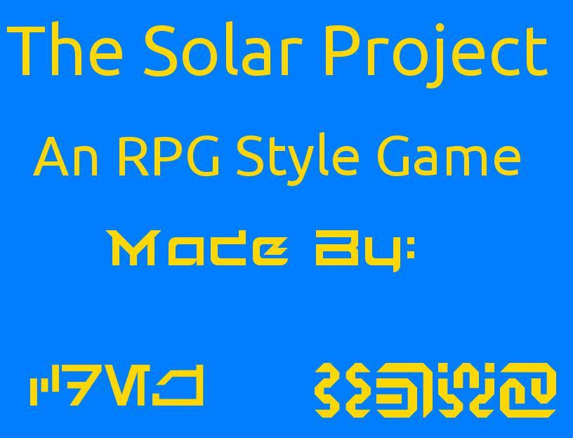 Solar Project Beta (itch) - кадр 1
