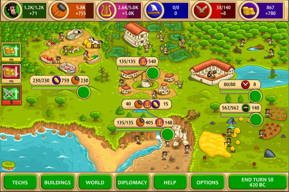 Pre-Civilization Marble Age - кадр 10