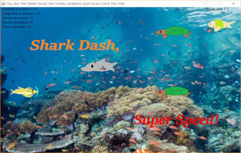 Shark Dash, Super Speed (itch) - кадр 1