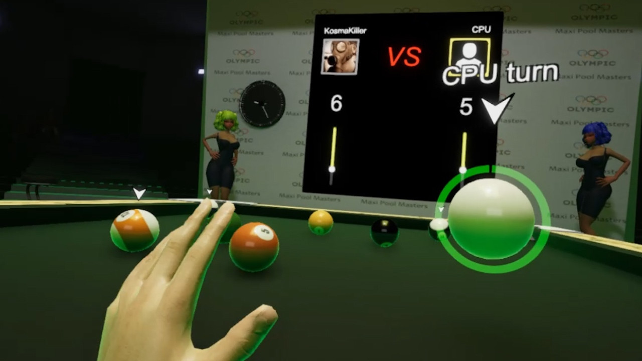 Maxi Pool Masters VR - кадр 12