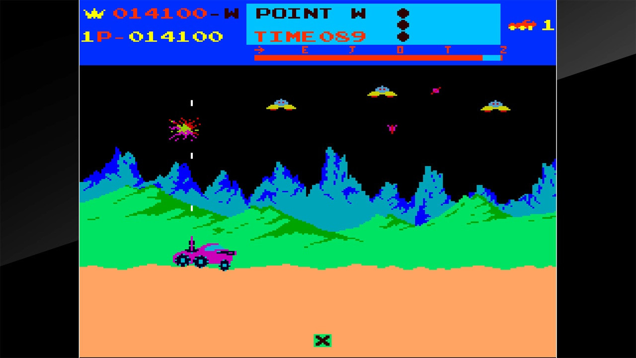 Arcade Archives MOON PATROL - кадр 9