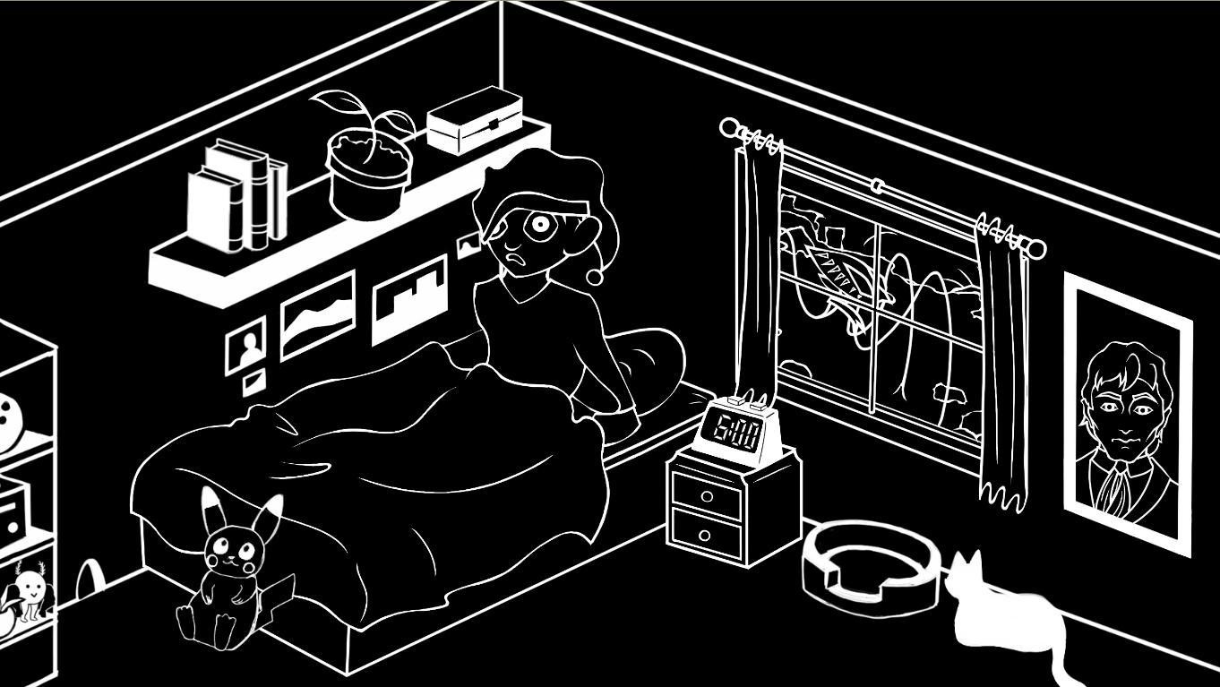 Asleep (itch, CristelleSinnett) - кадр 4