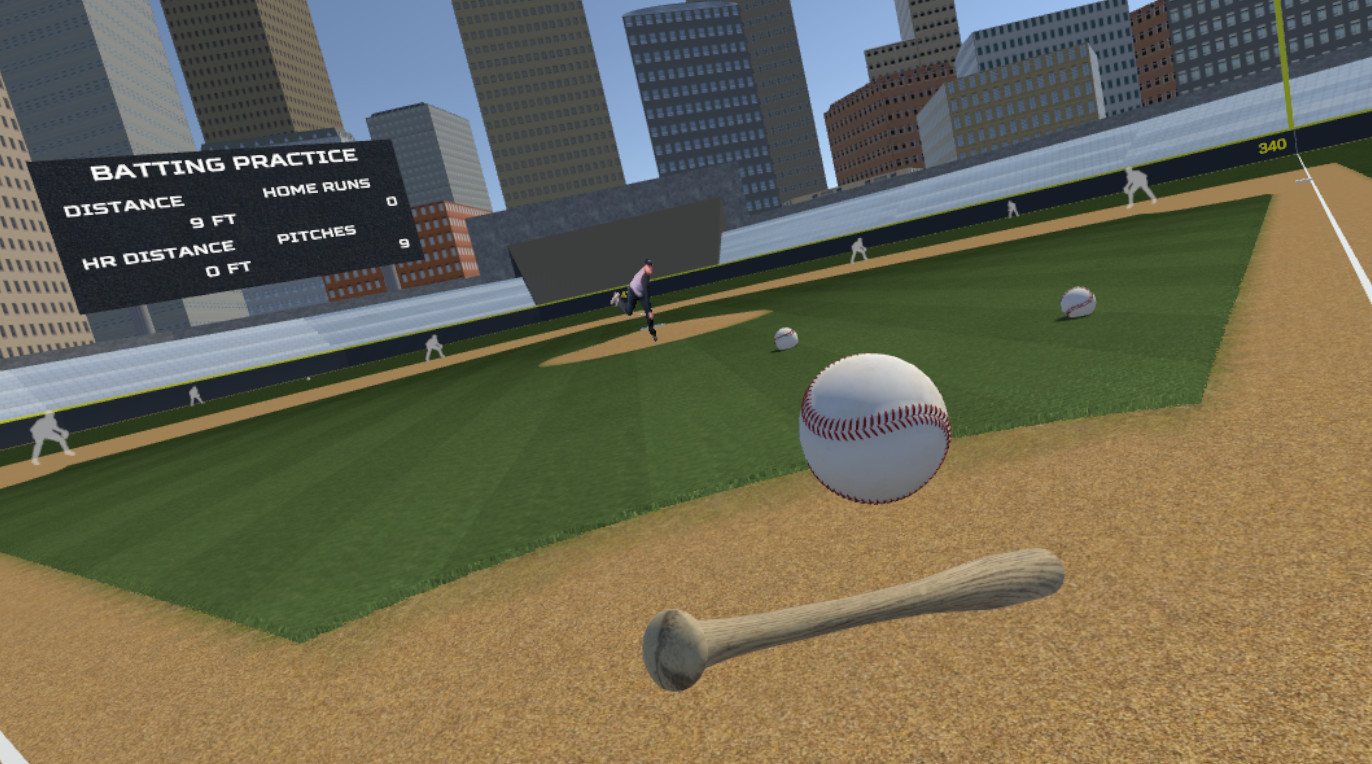 Big Hit VR Baseball - кадр 7