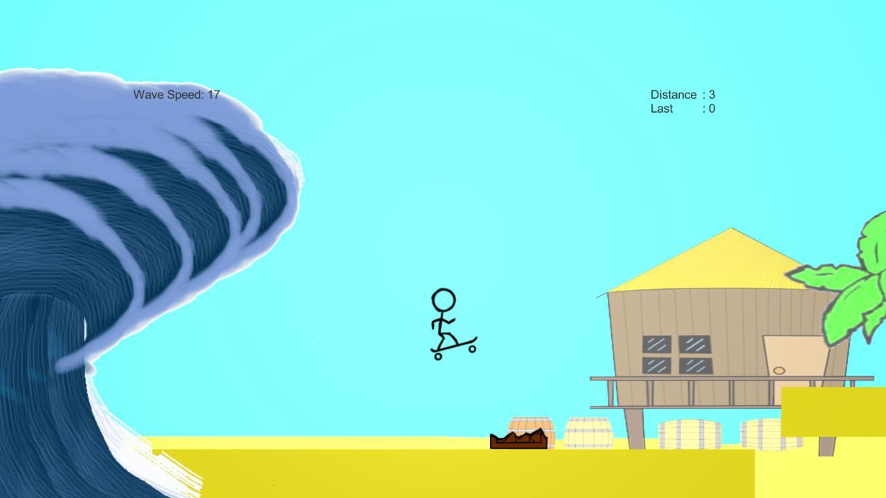 Wave Rider - 2017 Gamejam Game (itch) - кадр 2