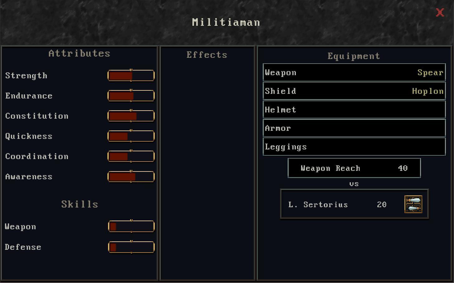 A Legionary's Life - Demo (itch) - кадр 12