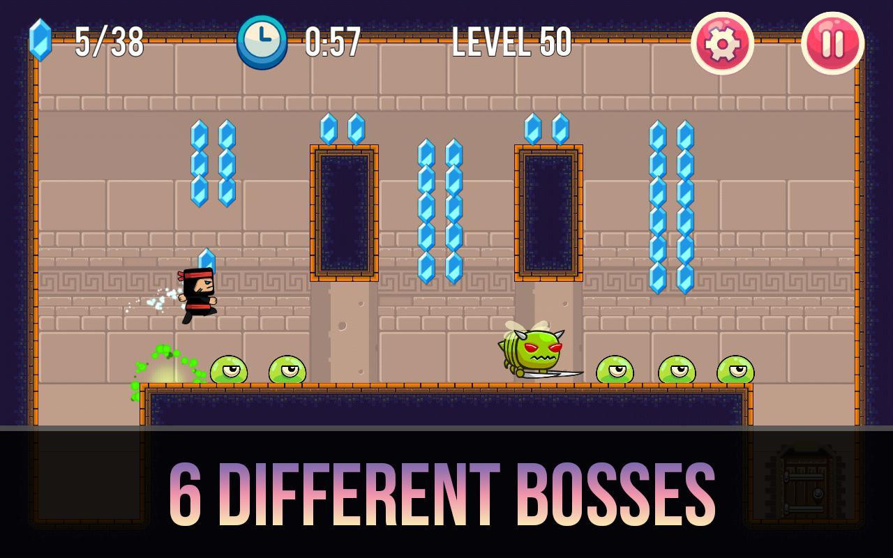 Power Ninja - arcade platformer (itch) - кадр 6