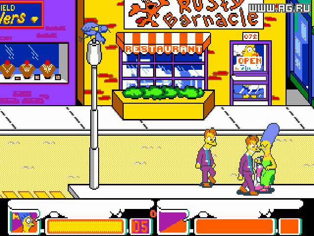 The Simpsons Arcade Game - кадр 2