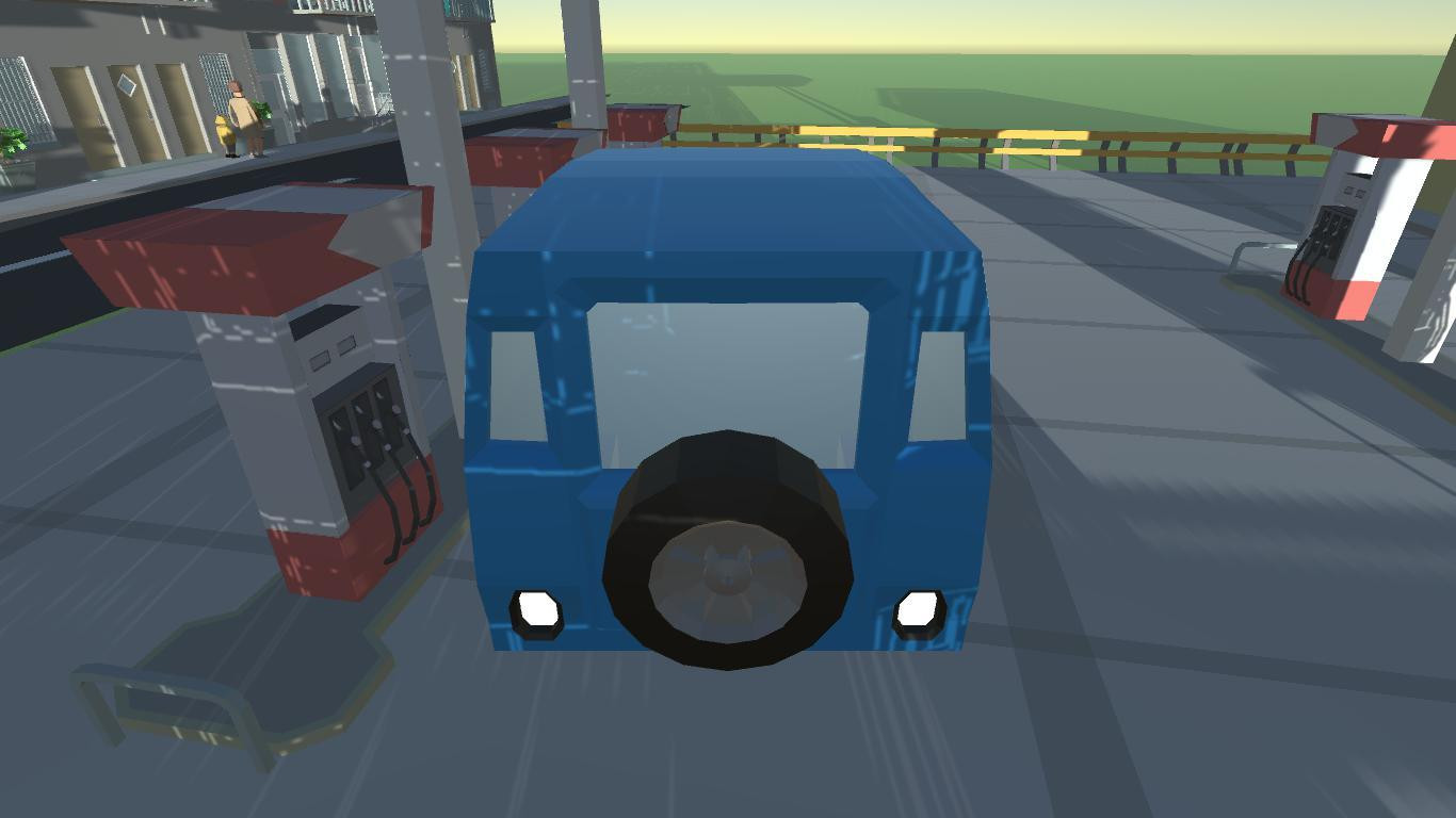 LowPoly Driver 1.1 (test) (itch) - кадр 3