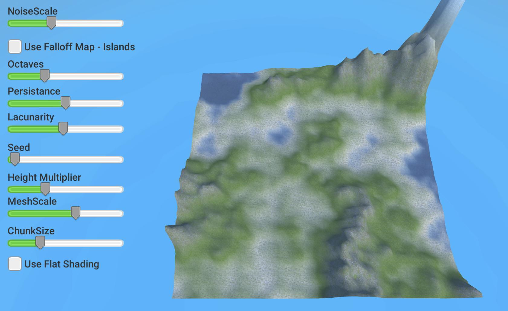 Procedural world generation (itch) - кадр 2