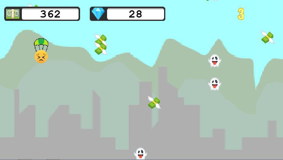 Emoji Fly (itch) - кадр 1