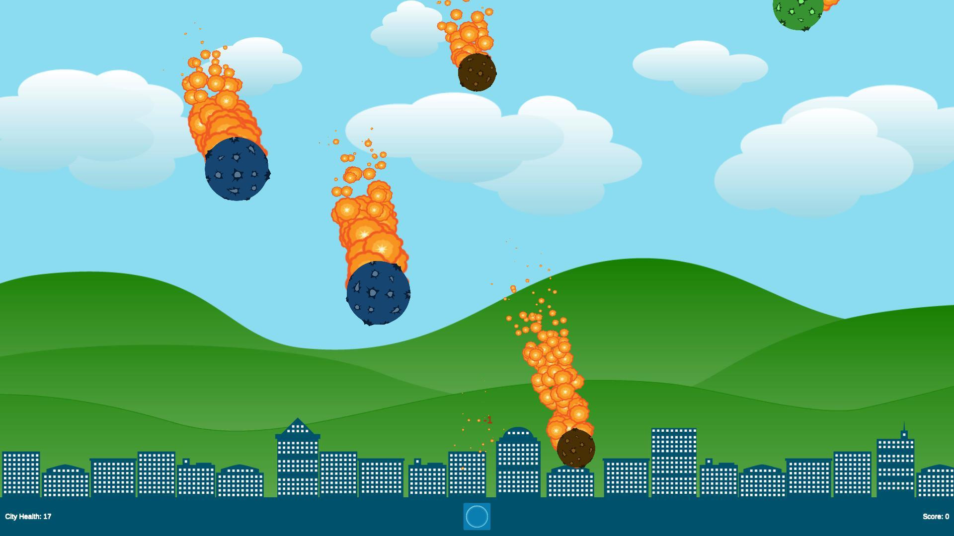 Asteroids destroy the City Simulator 2017 (itch) - кадр 3