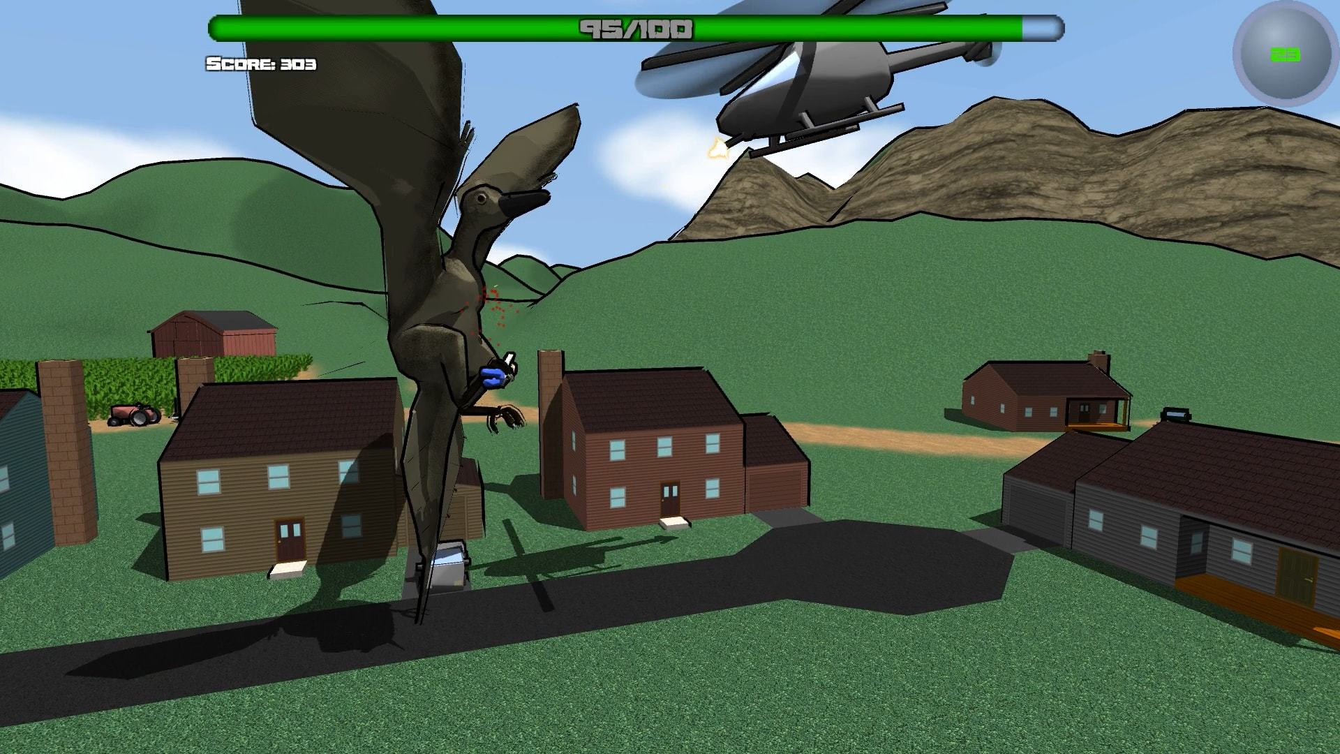 Attack of the Giant Mutant Lizard - кадр 10
