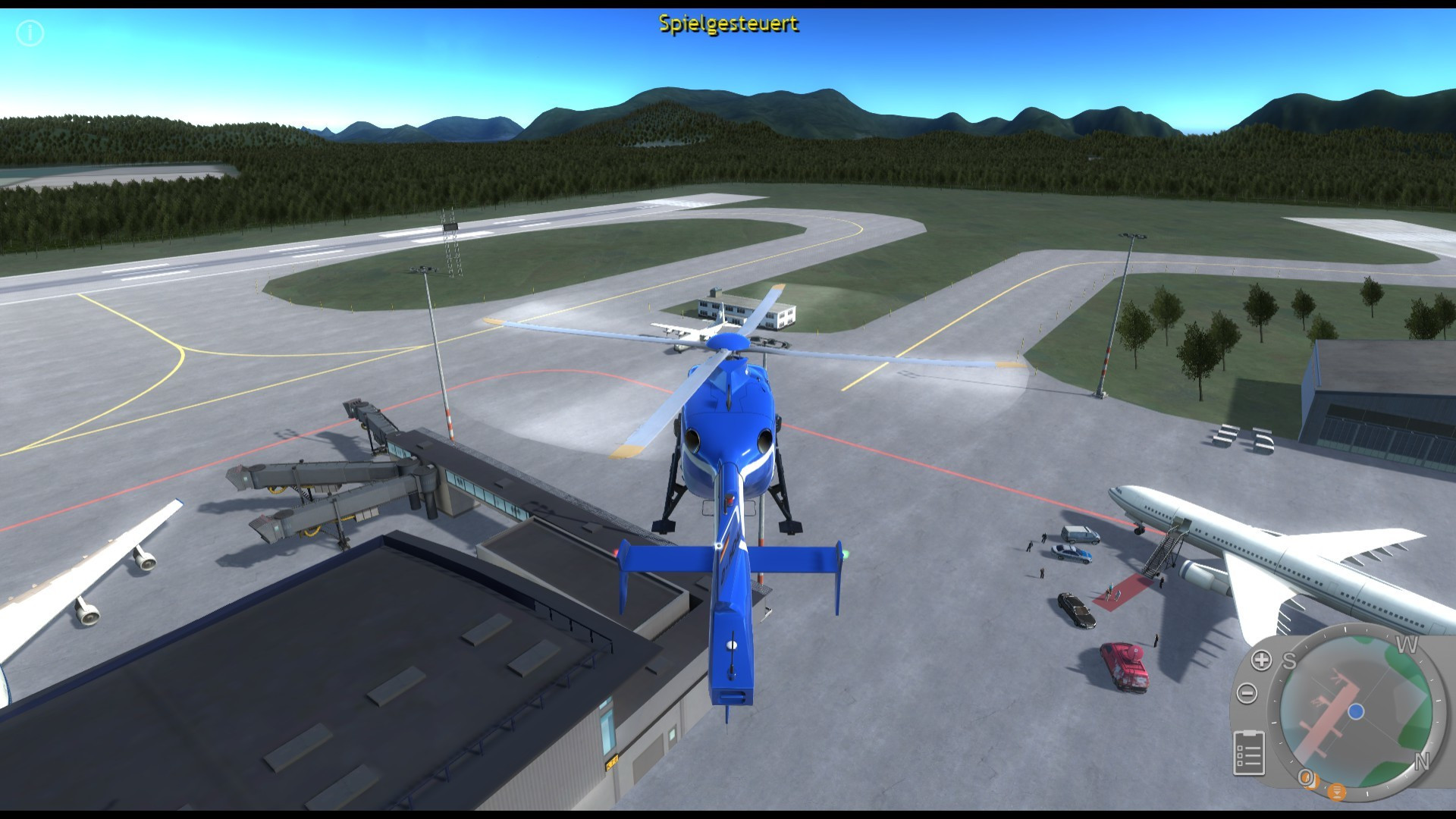 Polizeihubschrauber Simulator - кадр 15