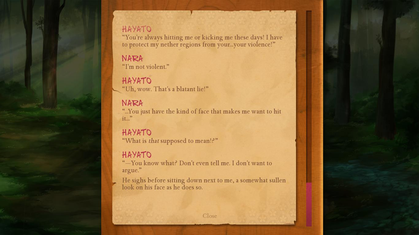 Spirit Parade: Hayato Route (itch) - кадр 5