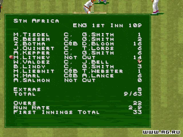 Cricket '96 - кадр 6