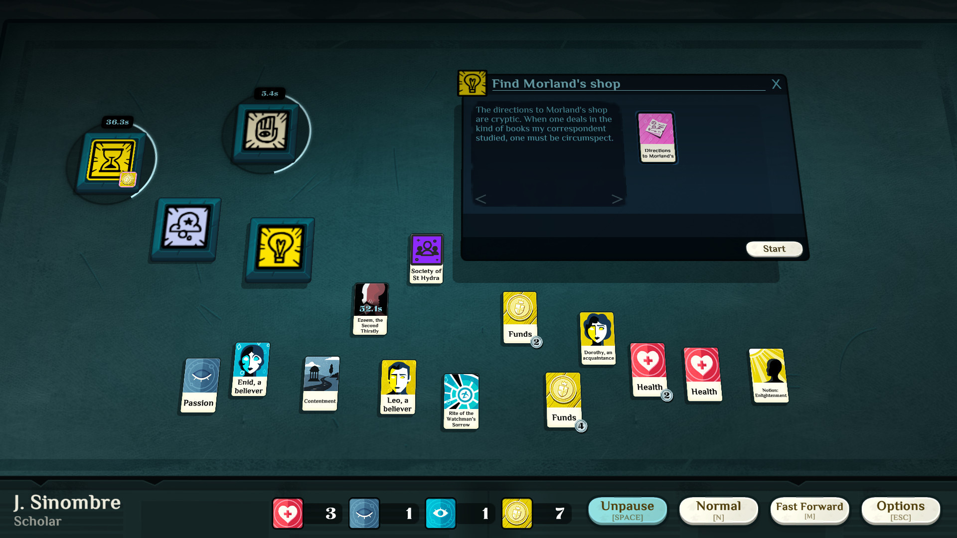 Cultist Simulator - кадр 7