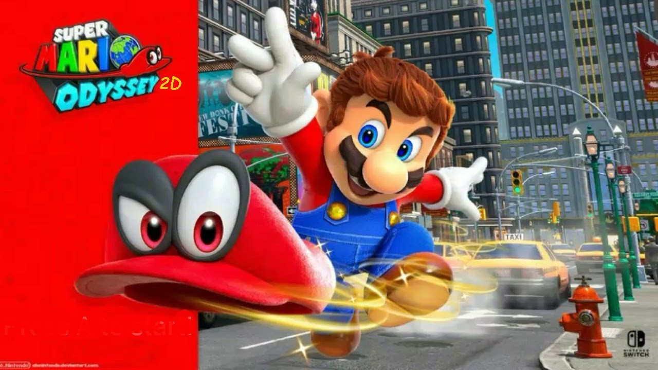 Super Mario Odyssey 2D TEST (itch) - кадр 1
