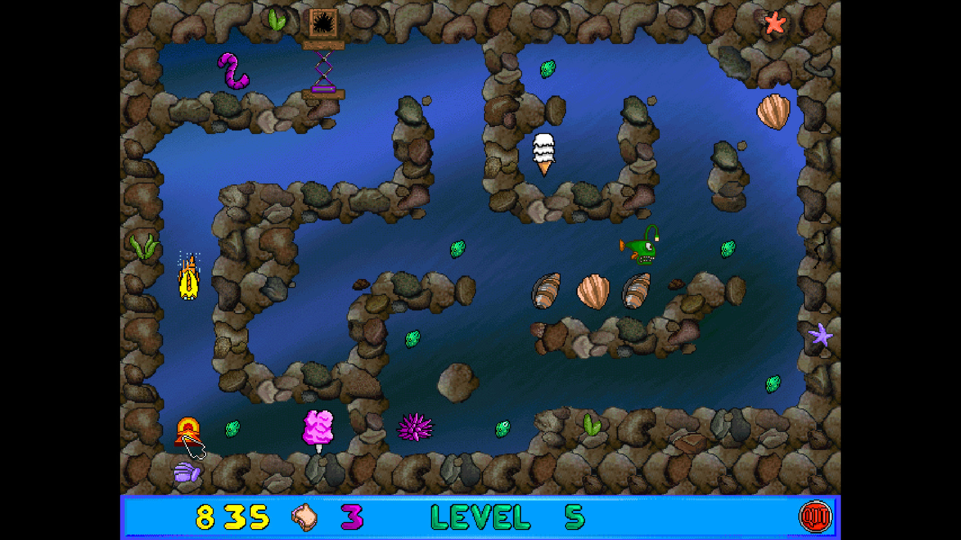 Freddi Fish and Luther's Maze Madness - кадр 6