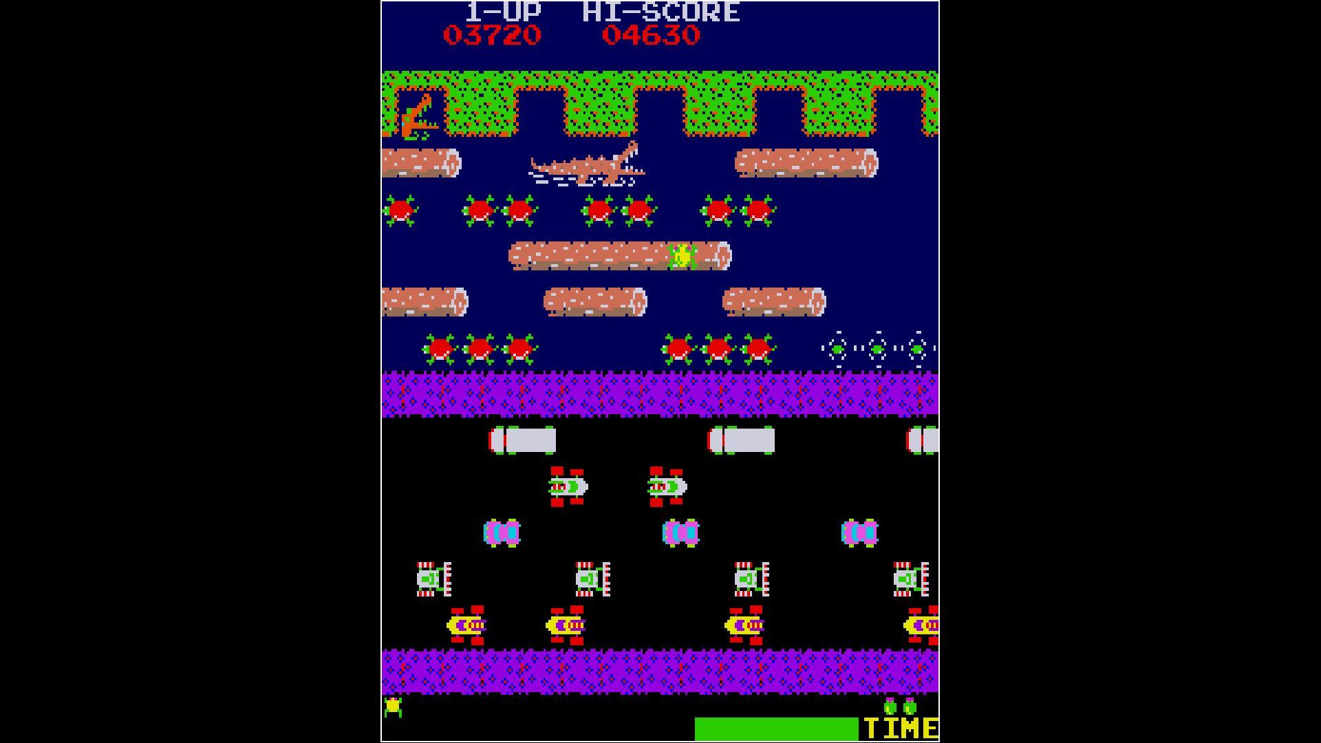 Arcade Archives FROGGER - кадр 10