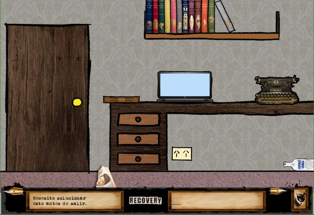 Recovery: páginas en blanco (itch) - кадр 1