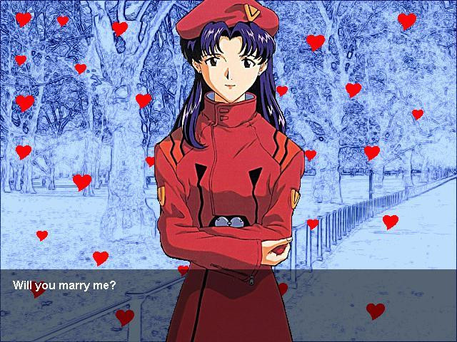 Marry Me, Misato! (itch) - кадр 2