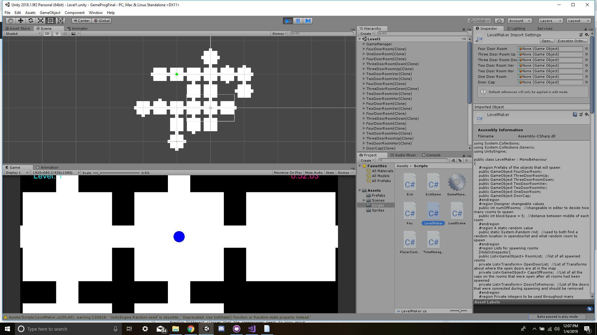 Random Dungeon (PoC) (itch) - кадр 4