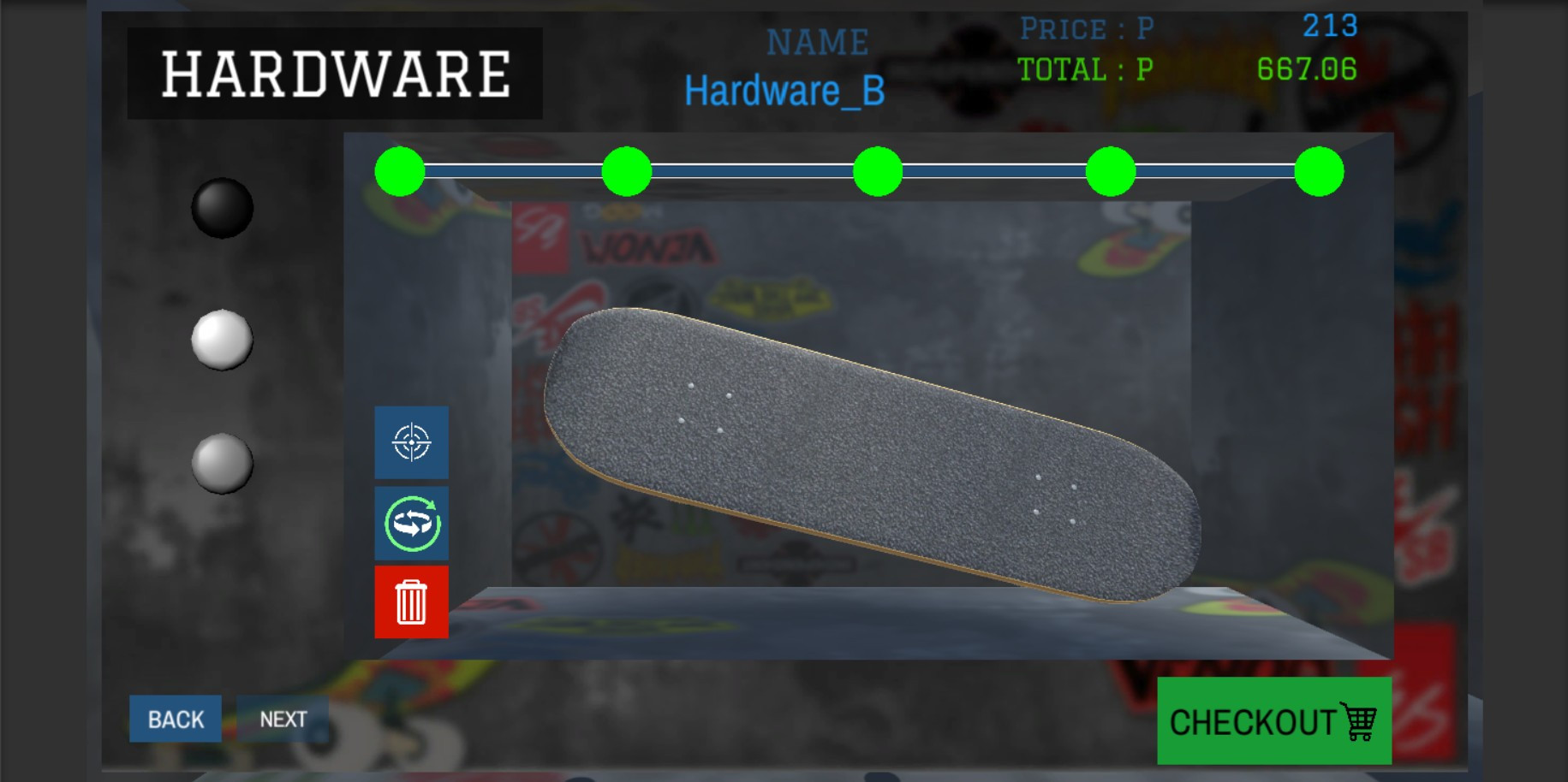 Skateboard Customization - 2018 (itch) - кадр 8