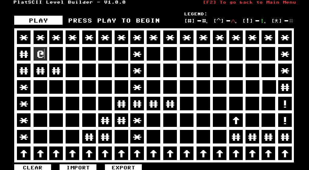 PlatSCII (itch) - кадр 3