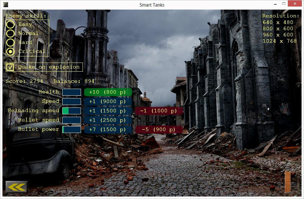 Smart Tanks 2 (itch) - кадр 4