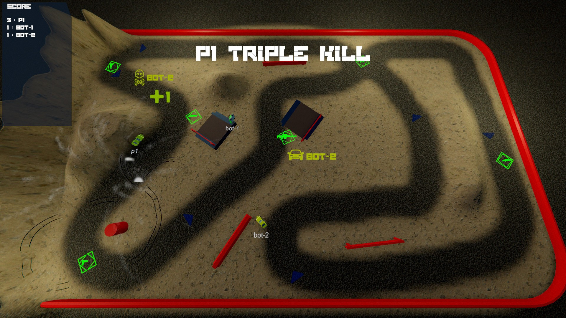 Tiny Machines Arena (itch) - кадр 4