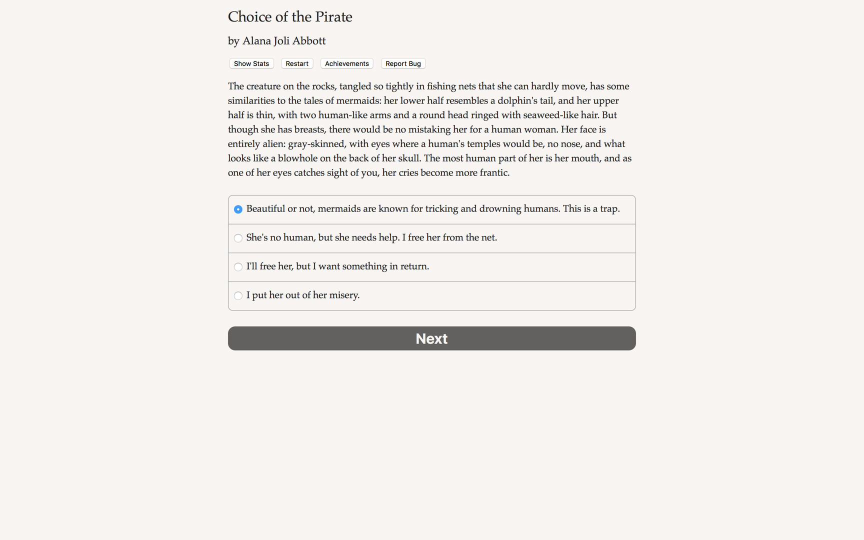 Choice of the Pirate - кадр 5