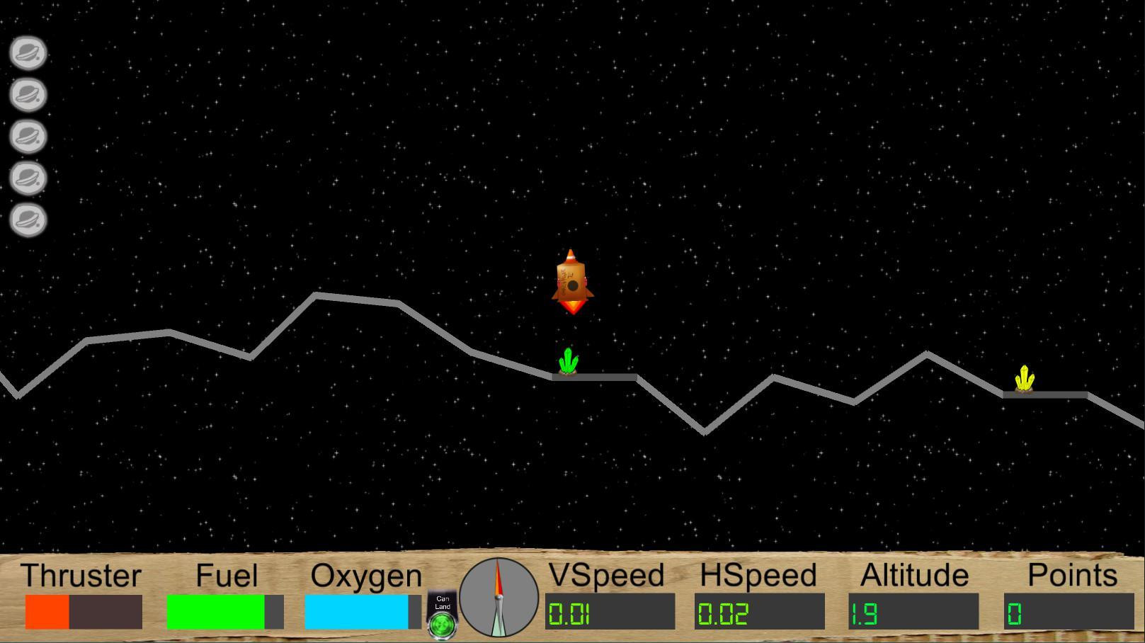 Camp Camp Lunar Lander (itch) - кадр 1