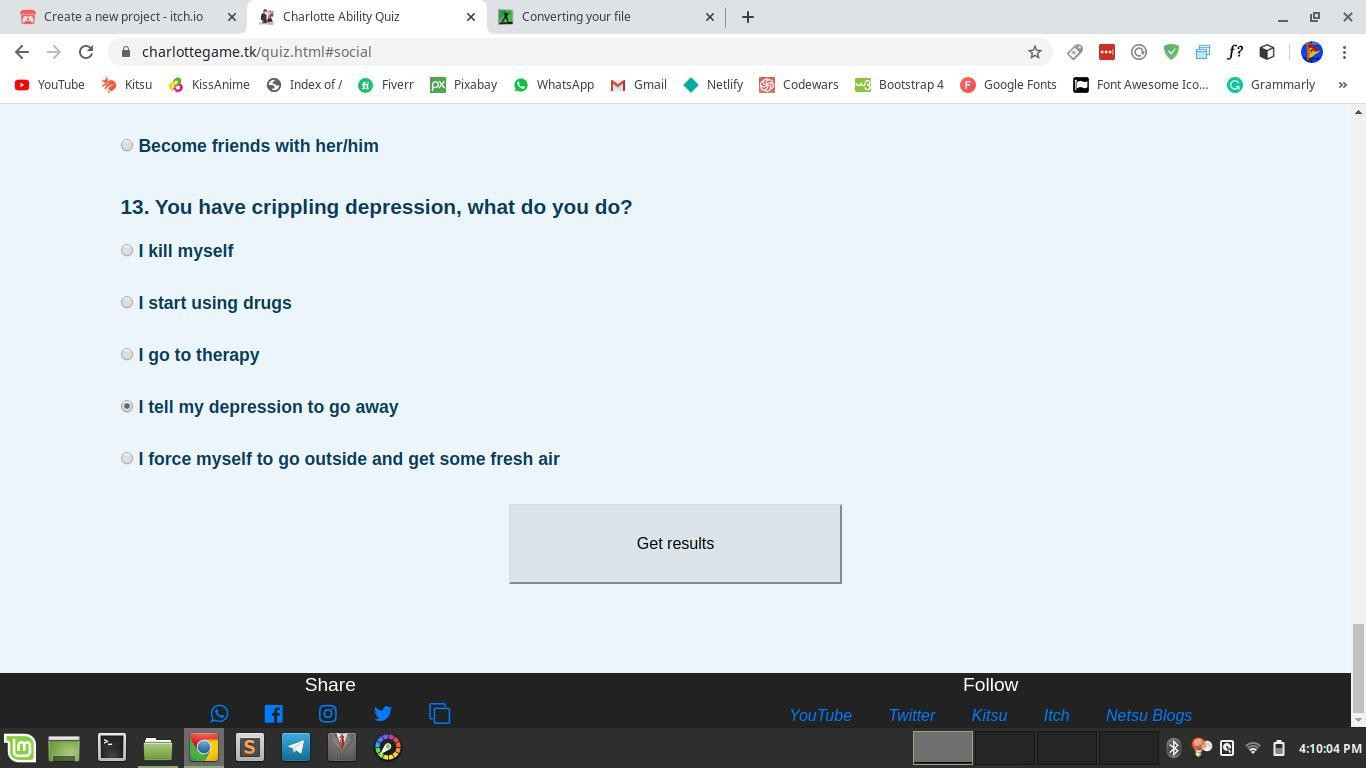 Charlotte - What's your ability? (itch) - кадр 3