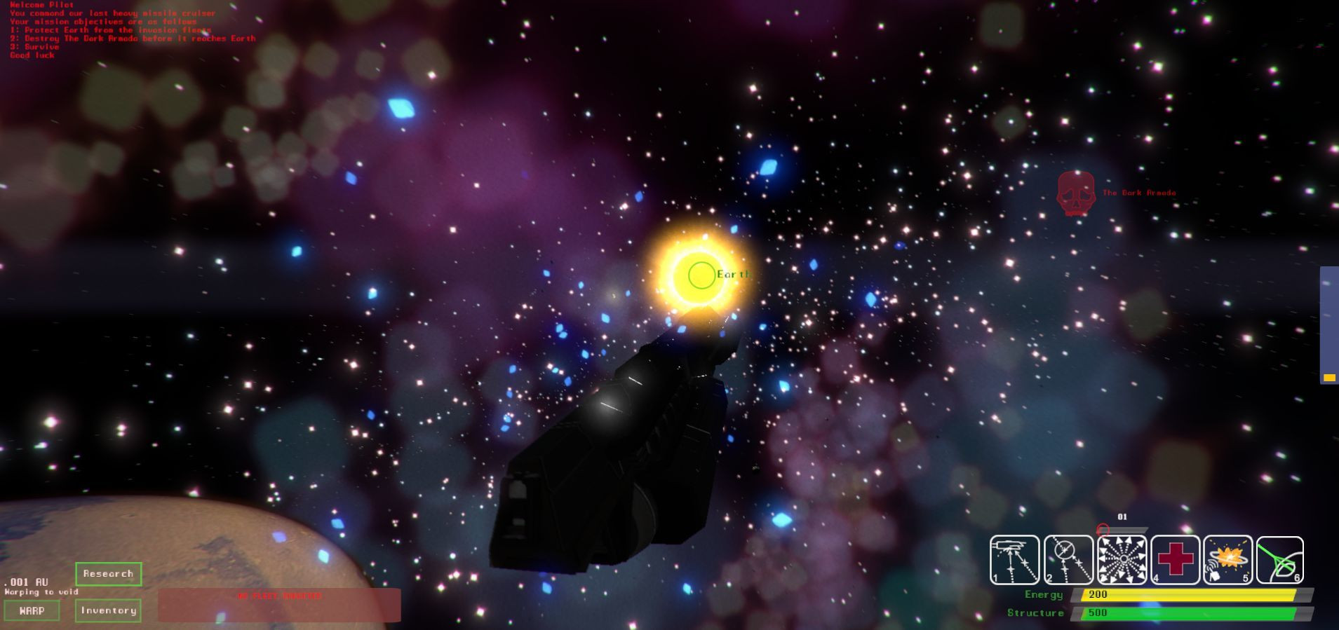 Fist of Orion [Pre-alpha demo] (itch) - кадр 4