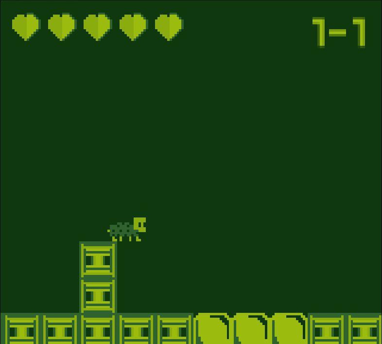 A turtle in a pixelated planet (itch) - кадр 5