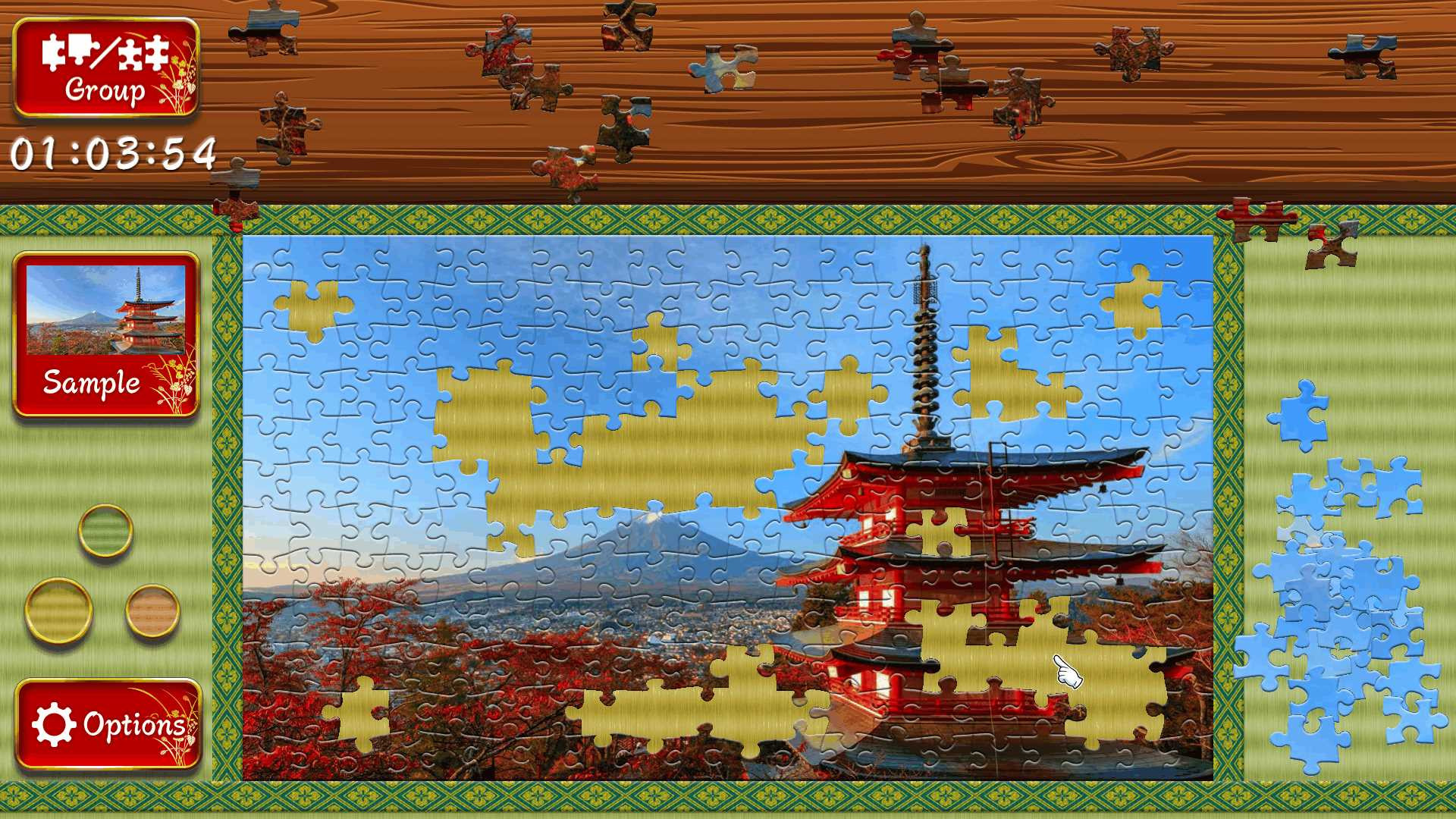 Beautiful Japanese Scenery - Animated Jigsaws - кадр 9