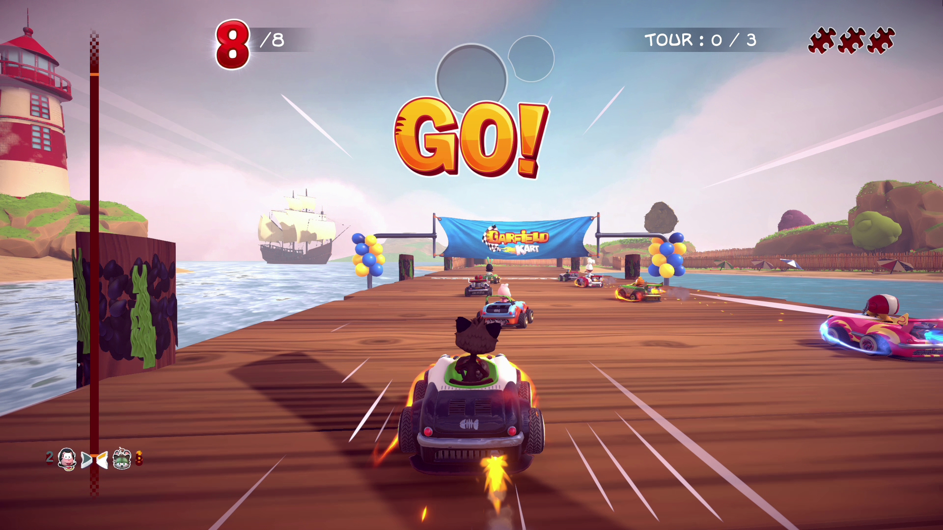 Garfield Kart: Furious Racing - кадр 8