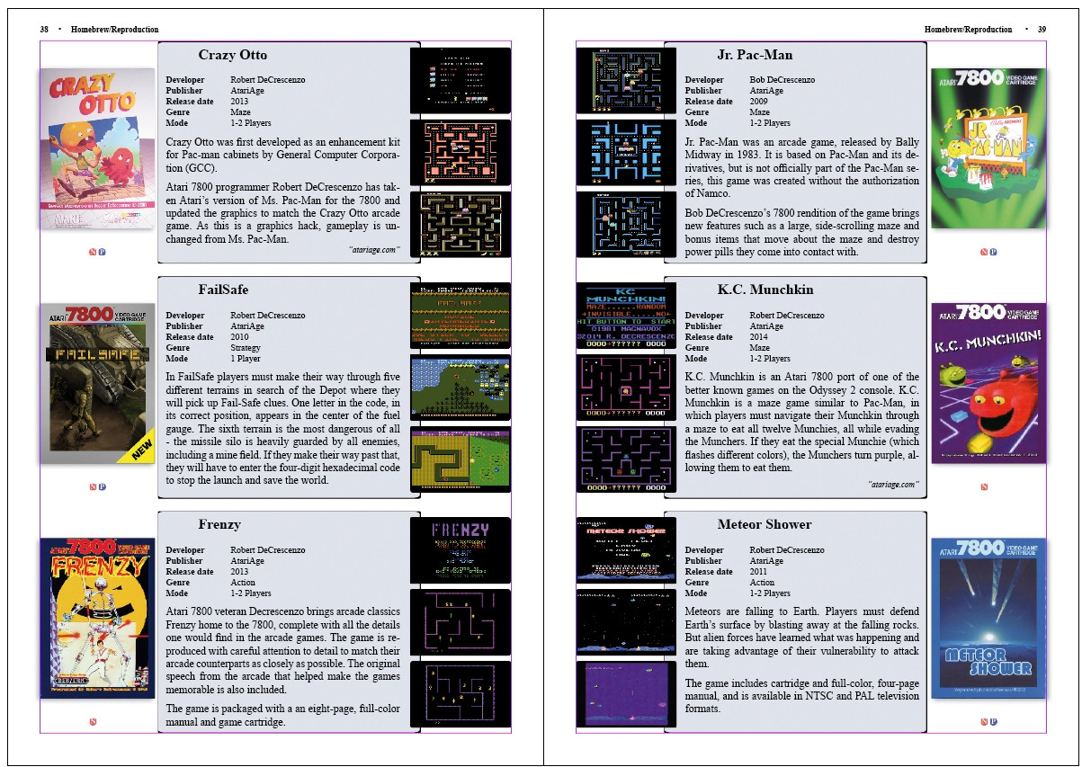 the Atari 7800 Encyclopedia Book (itch) - кадр 3