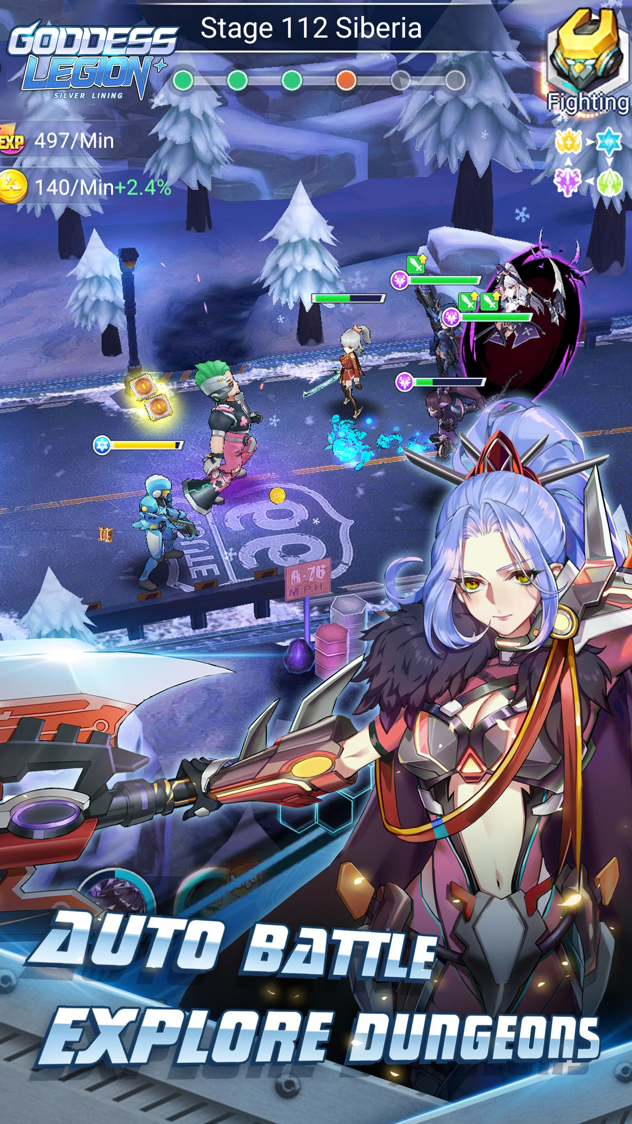 Goddess Legion - AFK RPG (itch) - кадр 4