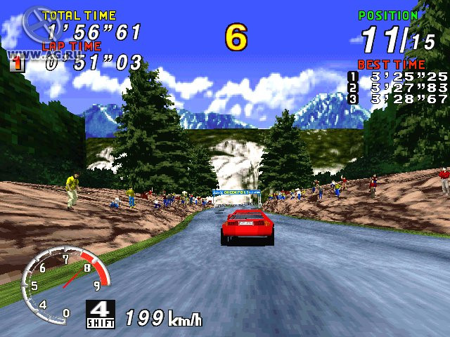 Sega Rally Championship - кадр 6